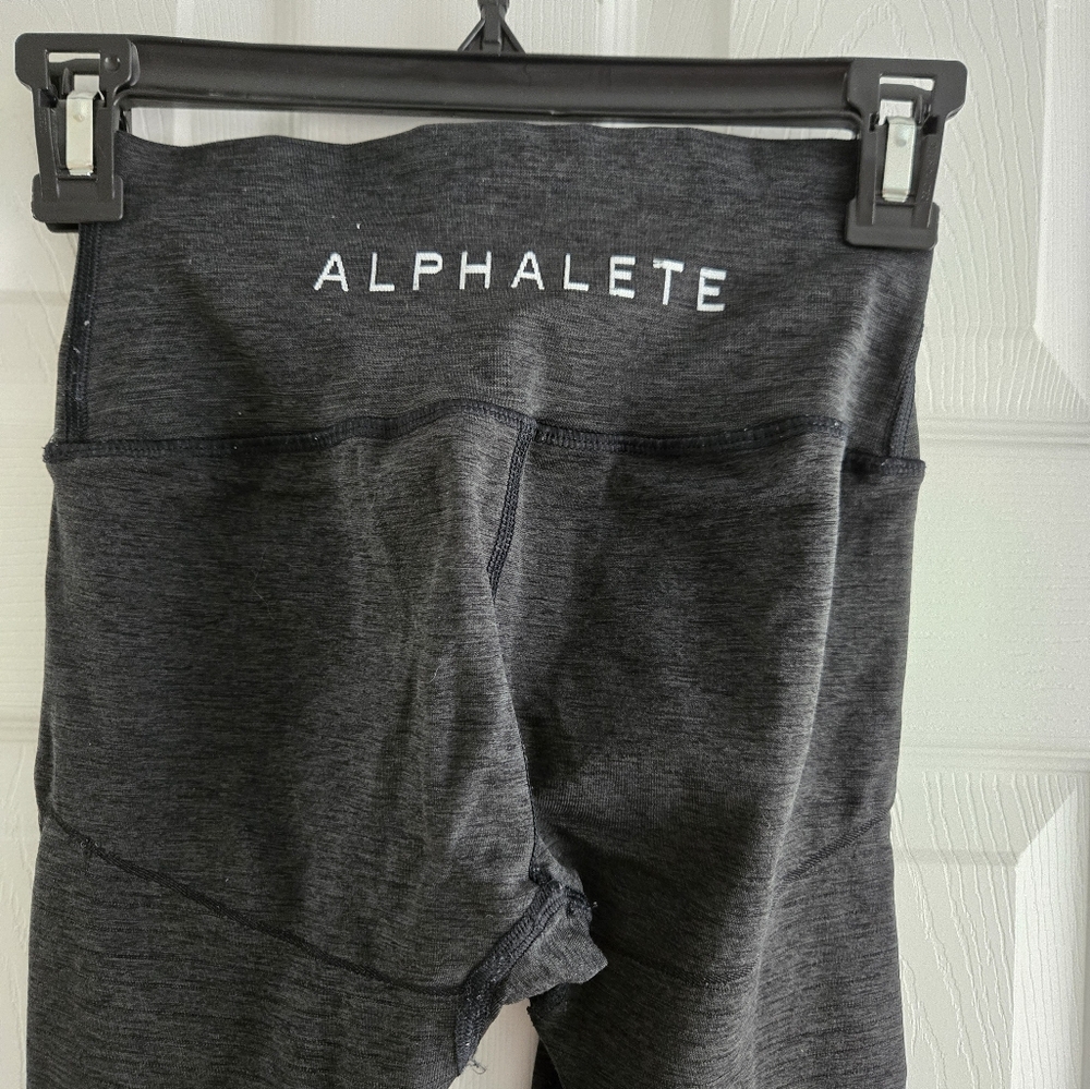 Alphalete Revival Leggings - Charcoal Grey